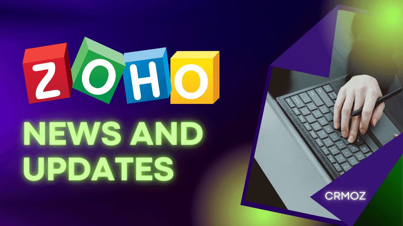 Zoho Latest News And Updates Zoho Partner